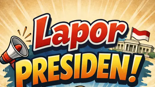 ilustrasi AI. Mantan ASN Sukabumi lapor presiden (Sumber: copilot)