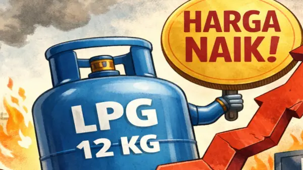 Ilustrasi AI. Harga terbaru LPG nonsubsidi (Sumber: copilot)