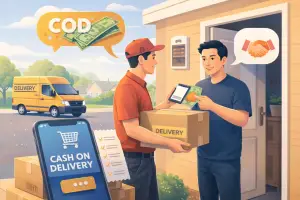 Ilustrasi - Mengenal Metode Pembayaran Cash on Delivery (COD) dan Cara Kerjanya (Sumber : AI chatGPT)