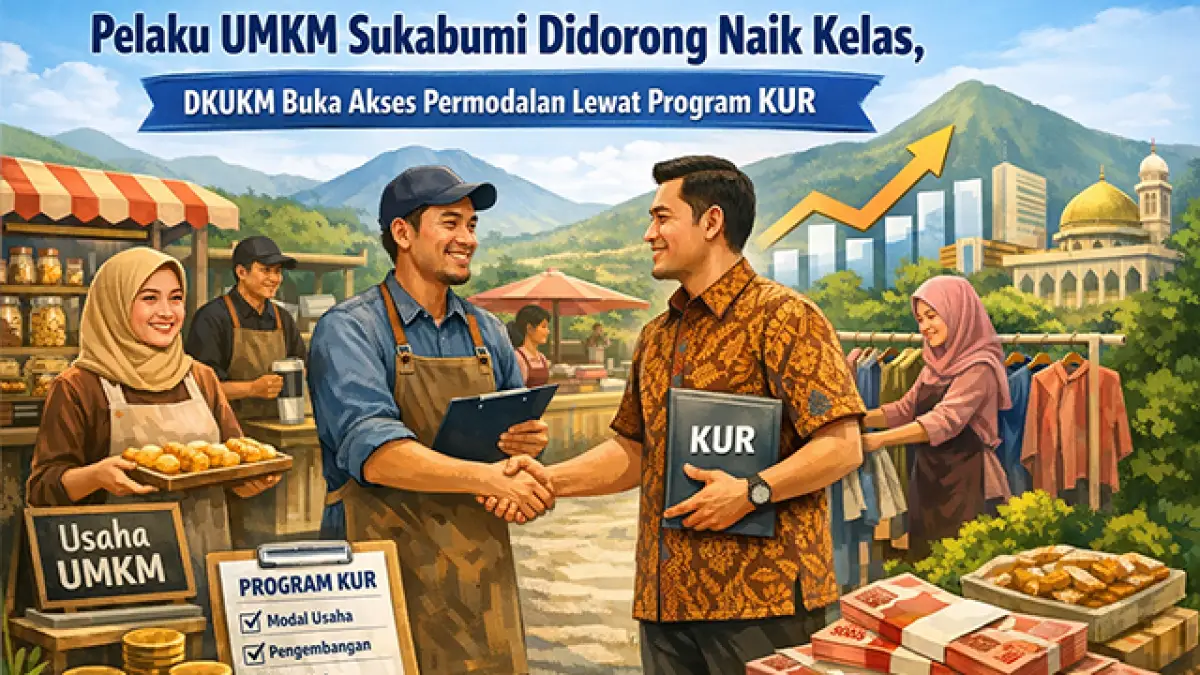 Pelaku UMKM Sukabumi Didorong Naik Kelas, DKUKM Buka Akses Permodalan Lewat Program KUR
