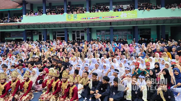 The Diplomatic Forum 2026, di SMPN 1 Kota Sukabumi. (Sumber : SU/Turangga Anom).