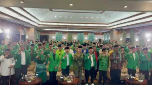 Pembuakaan Muscab X PPP Kabupaten Sukabumi di Lido Lake Resort, Senin (20/4/2026) | Foto : dok.panitia