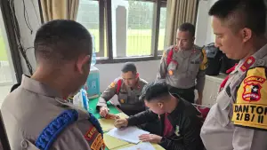 Siswa di Kota Sukabumi saat melakukan pendaftaran dalam ajang Porismas 2026. (Sumber: Istimewa)