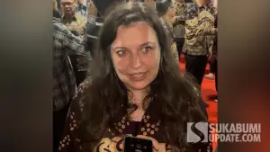 Plt Duta Besar Ukraina untuk Indonesia, Yevhenia Shynkarenko. (Sumber Foto: SU/Turangga Anom)