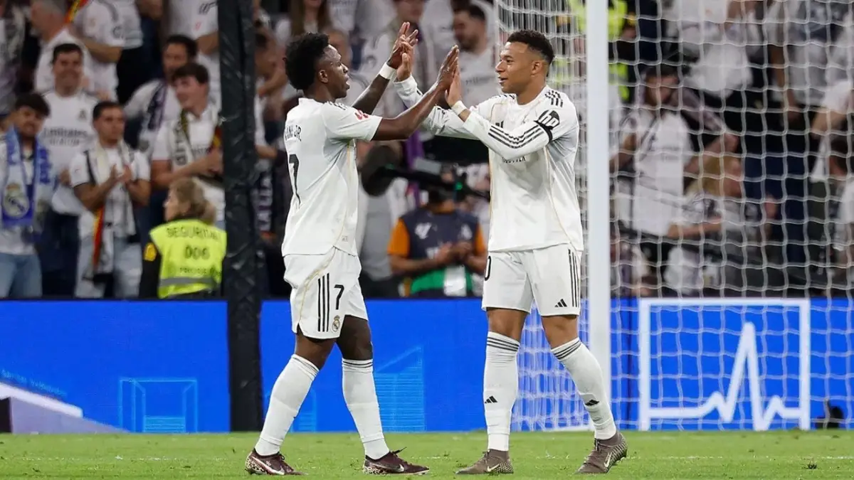 Kylian Mbappe dan Vinicius Junior Cetak Gol, Real Madrid Tumbangkan Alaves