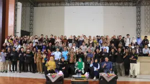 kegiatan sosialisasi Lomba Perpustakaan Desa/Kelurahan Tahun 2026 oleh Diarpus Kabupaten Sukabumi. (Sumber: Istimewa)