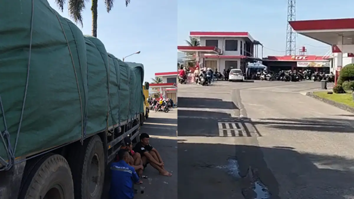 Solar Langka di Sejumlah SPBU Sukabumi: Sopir Pajampangan Ngeluh, Terpaksa Beli Dexlite