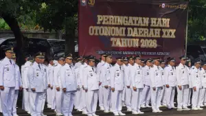 Peringatan Hari Otonomi Daerah ke-30 di Kabupaten Sukabumi. (Sumber: Dokpim)