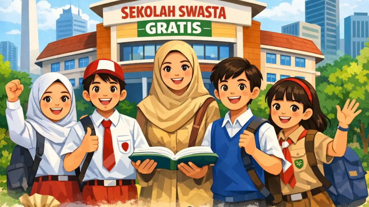 Sekolah Swasta Gratis di Jakarta Makin Banyak: Rp 253 Miliar untuk 103 Lembaga Pendidikan