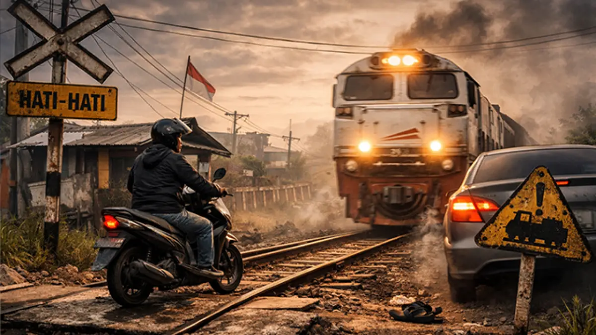 Perlintasan Tanpa Perlindungan: Saat Negara Absen, Nyawa Jadi Taruhan
