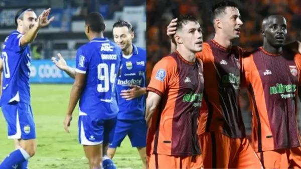 Persib Bandung dan Borneo FC menjadi tim teratas yang memiliki peluang besar untuk merengkuh trofi Super League. (Sumber: web/persib.co.id & web/borneofc.id)