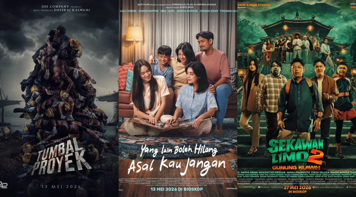 14 Film yang Tayang di Bioskop Mei 2026: Didominasi Horor dan Drama Keluarga