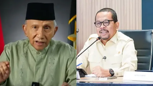 Amien Rais dan Kepala Bakom RI M. Qodari | Foto : Istimewa