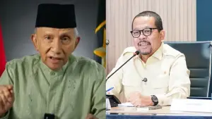 Amien Rais dan Kepala Bakom RI M. Qodari | Foto : Istimewa