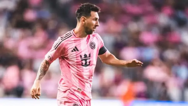 Aksi Lionel Messi saat membela Inter Miami menghadapi Orlando City (Sumber: Instagram/@intermiamicf)