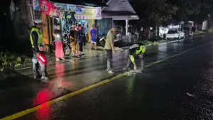 Lokasi kecelakaan di Sukalarang, Kabupaten Sukabumi | Foto : dok.polisi