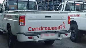 Ilustrasi - Mobil Mahindra 4x4 yang diperuntukan bagi Koperasi Merah Putih. (Sumber : Tiktok /@arisfarm0).