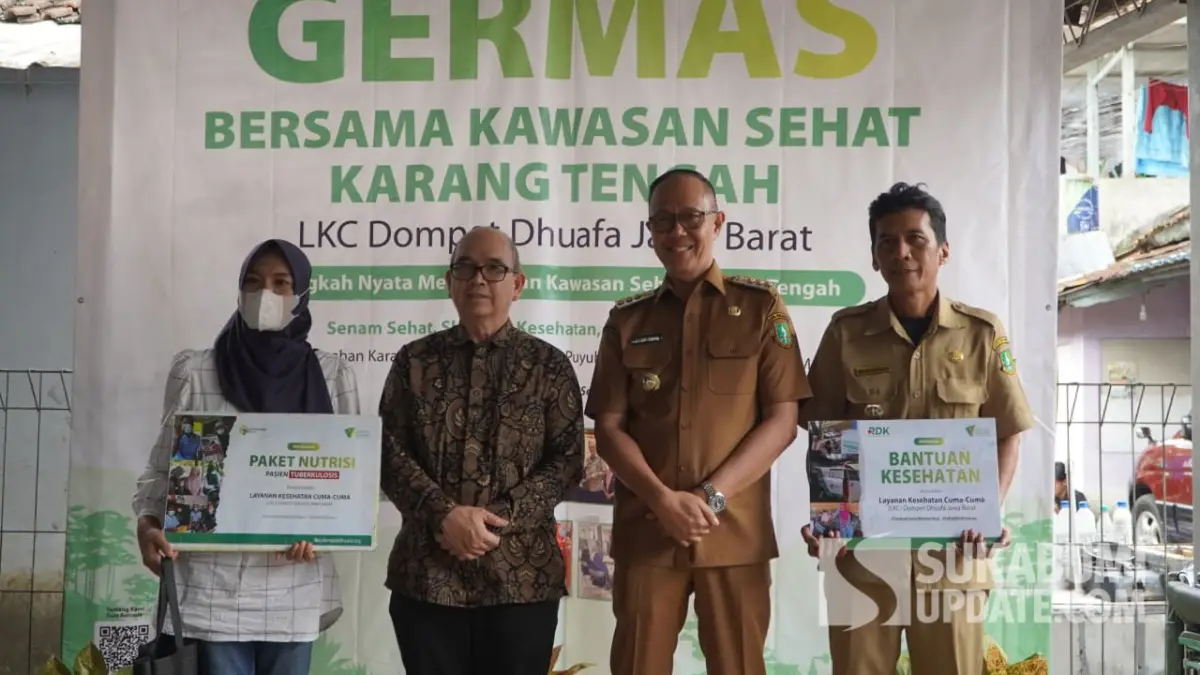 Kegiatan Layanan Kesehat Cuma-cuma Dompet Dhuafa dan Pemkot Sukabumi di Kelurahan Karang Tengah, Kecamatan Gunungpuyuh, Selasa (5/5/2026) | Foto : Sukabumiupdate