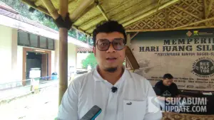Ketua Komisi IV DPRD Kabupaten Sukabumi, Ferry Supriyadi, menyampaikan pandangannya terkait rencana revitalisasi Museum Palagan Bojongkokosan. (Sumber Foto: SU/Ibnu)