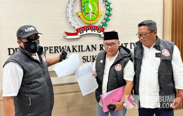 Forwacib usai beraudiensi di DPRD kota Sukabumi. Rabu (6/5/2026) (Sumber: SU/Turangga Anom)
