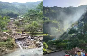 Lembah Curugan Gunung Putri, salah satu destinasi wisata alam yang ada di daerah Cililin, Bandung Barat (Sumber : Gmaps)
