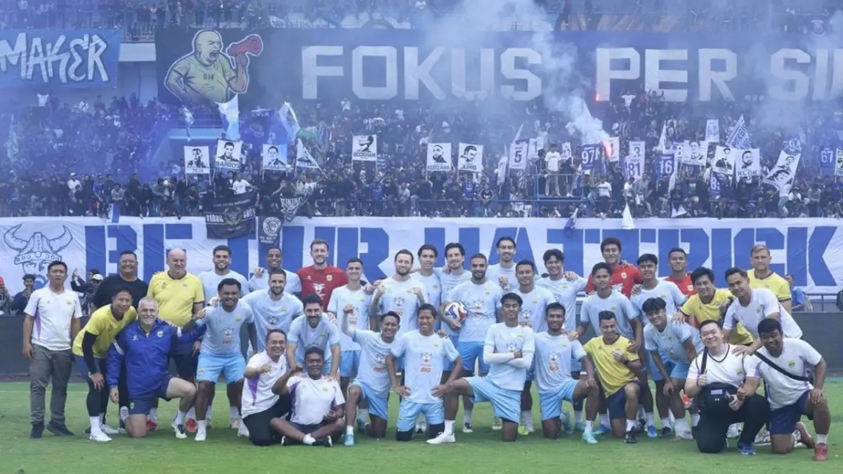 Jelang Mengahdapi Persija Jakarta, Persib Bandung Dapat Suntikan Motivasi dari Bobotoh