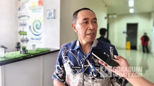 Sekretaris Daerah Kabupaten Sukabumi, Ade Suryaman. (Sumber : SU/Turangga Anom).
