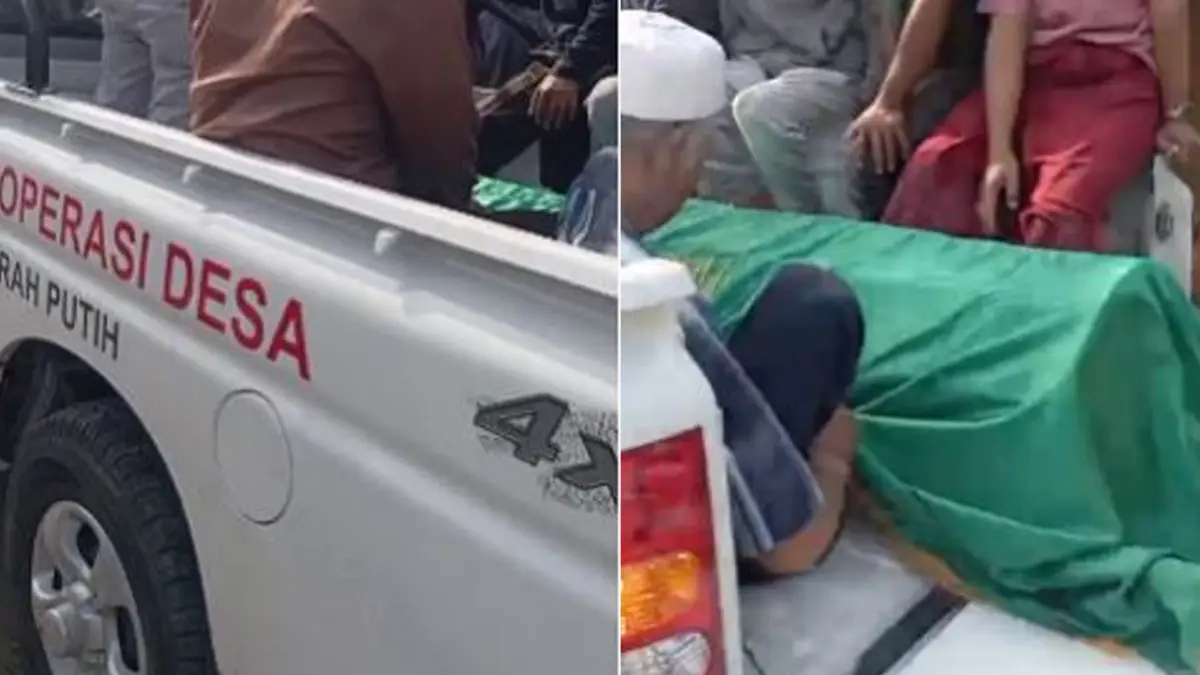 Viral Mobil Kopdes di Sukabumi Dipakai Angkut Jenazah, Ini Penjelasannya