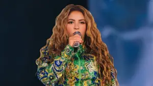Shakira membagikan bocoran lagu terbarunya berjudul Dai Dai yang dibawakan bersama Burna Boy. (Sumber: Instagram/@shakira)