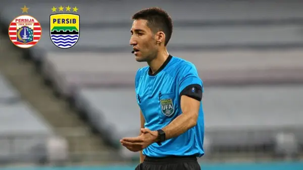 Wasit asal Uzbekistan, Firdavs Norsafarov, akan memimpin pertandingan Persija vs Persib (Sumber: web/lokomotiv.uz)