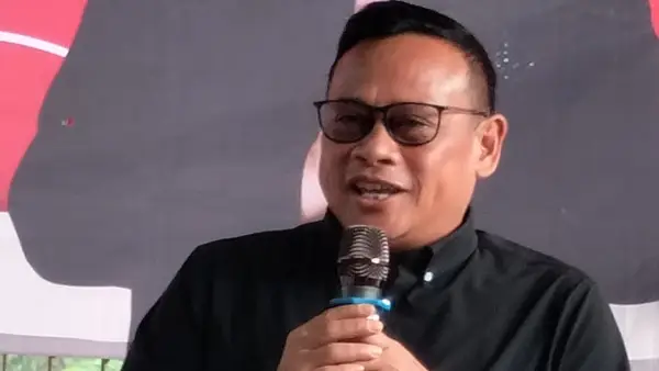 Anggota DPRD Jawa Barat Muhammad Jaenudin saat kegiatan pengawasan penyelenggaraan pemerintahan di Kecamatan Nyalindung, Kabupaten Sukabumi, Jumat (8/5/2026) | Foto : dok. tim adc
