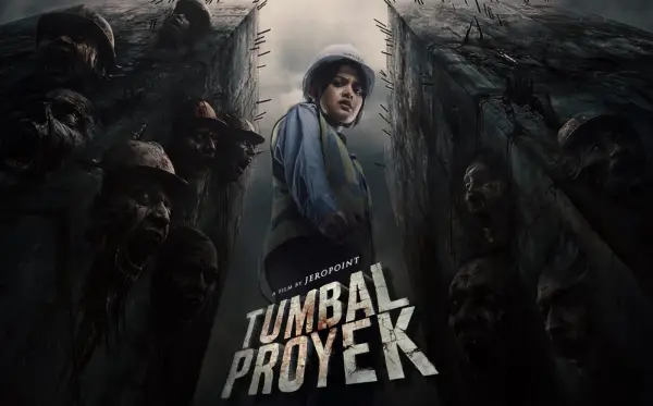 Poster Film Tumbal Proyek, angkat kisah tentang teror misterius dibalik pembangunan jembatan besar (Sumber : Cinema XXI)