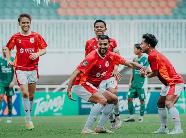 Selebrasi para pemain Garudayaksa FC (Sumber : Instagram/garudayaksafc.official)