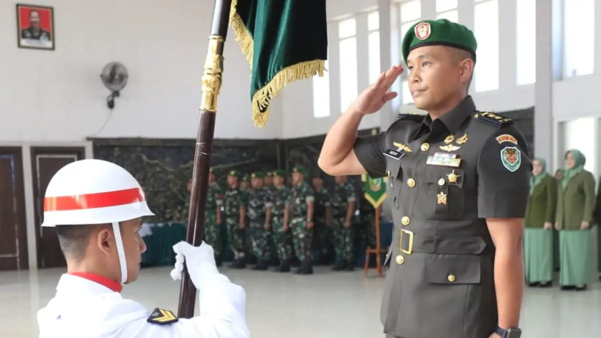 Letkol Inf Beny Syafri Resmi Jabat Dandim 0607 Kota Sukabumi, Gantikan Letkol Czi Indra Gunawan