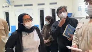 Nanik S Deyang, Wakil Kepala BGN saat melakukan Sidak di salah satu SPPG di wilayah Kabupaten Sukabumi. (Sumber: Instagram Nanik-Deyang)
