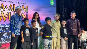 pagelaran seni dan budaya “Milangkala ke-61 Desa Batusari” yang digelar Seniman Sunda Bangkit (SSB). (Sumber: Istimewa)