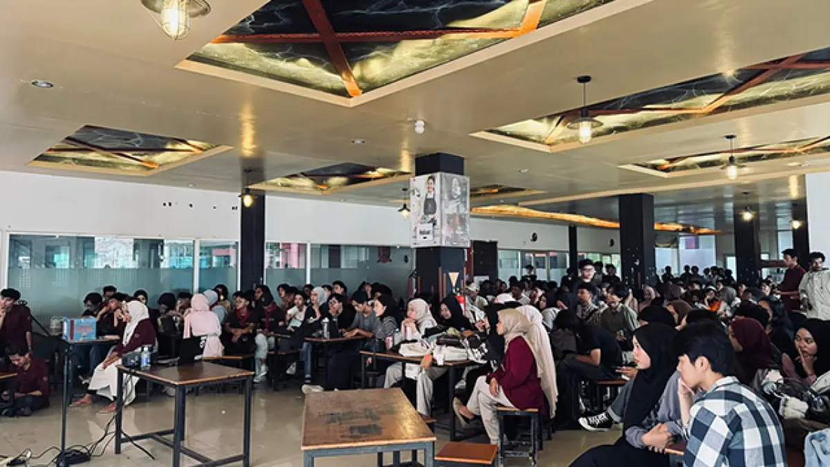 Mahasiswa Nusa Putra University Nobar Film “Pesta Babi”, Bahas Kolonialisme Gaya Baru