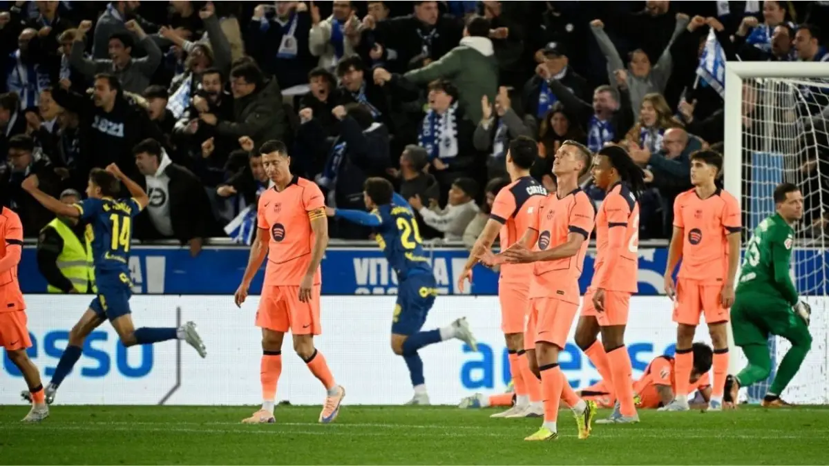 Kalah dari Alaves 1-0, Rekor 11 Kemenangan Barcelona Sirna