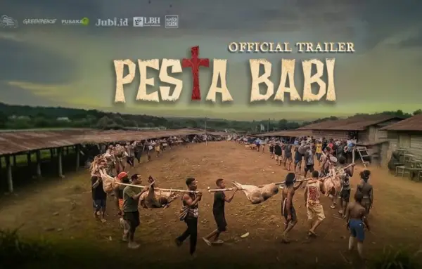 Poster film Pesta Babi (Sumber : Instagram/watchdoc documentary)