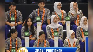 Edit AI: Tim SMAN 1 Pontianakan dalam LCC 4 Pilar MPR RI 2026 (Sumber: copilot)