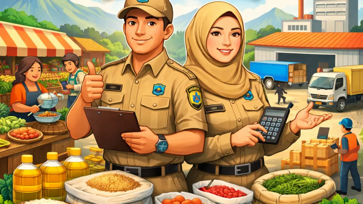 Disdagin Pastikan Stok Bapokting di Pasar-pasar Kabupaten Sukabumi