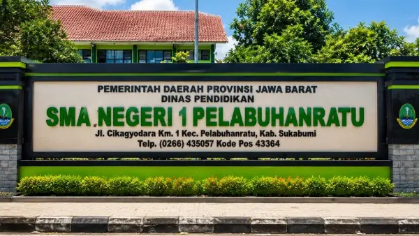 SMAN 1 Palabuhanratu di Jl. Bhayangkara KM. 1, Citepus, Kec. Palabuhanratu, Kabupaten Sukabumi, Jawa Barat 43364 | Foto : Istimewa