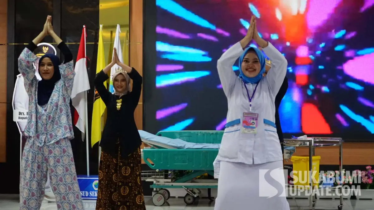 Cegah Infeksi Nosokomial, Dinkes Sukabumi Kampanyekan Cuci Tangan Lewat "Hand Hygiene Dance"