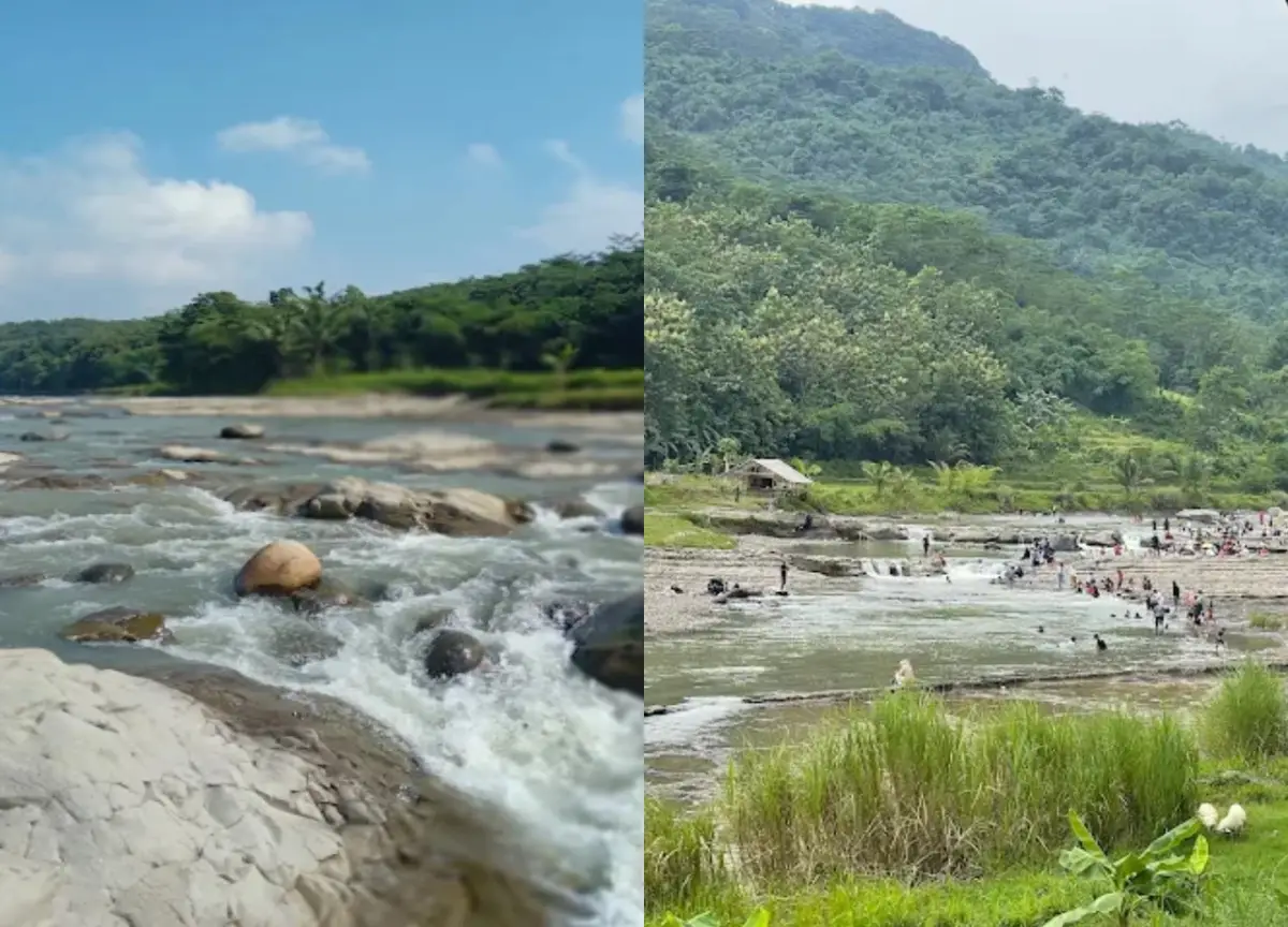 Healing Tipis-tipis di Sungai Cipamingkis Bogor, Suasananya Adem Banget
