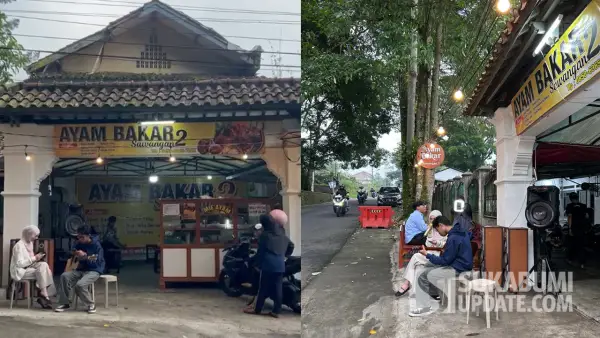 Ayam Bakar Sawangan 2. Lokasi di Jalan Selabintana (samping Polsek Sukabumi ) | Foto : Sukabumiupdate