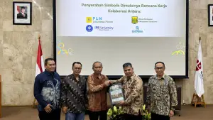 Management PT PLN Indonesia Power UBP Jabar 2 Pelabuhan Ratu hadir bersama unsur BRIN, Pemprov Jaba, Pemkab Sukabumi, perguruan tinggi, serta berbagai pelaku dunia usaha | Foto : dok. PLN