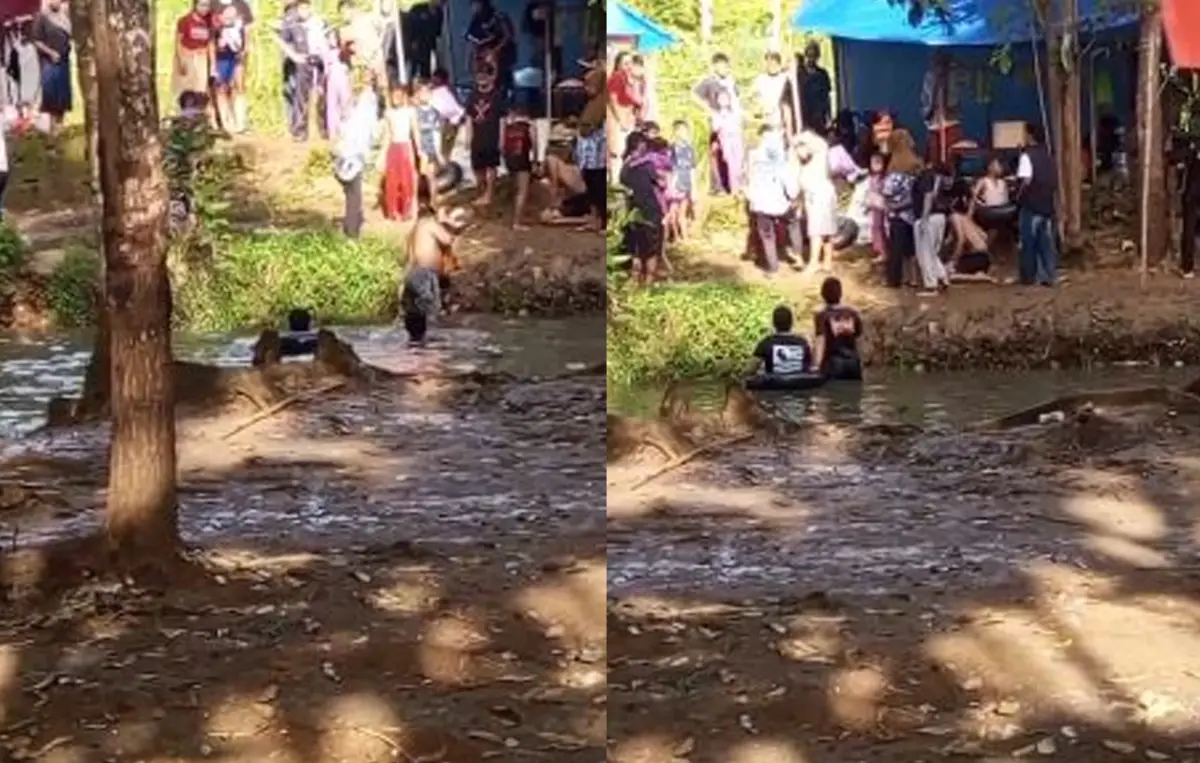 Tragis! Balita 4 Tahun Tewas Tenggelam di Leuwi Kopo Sukabumi