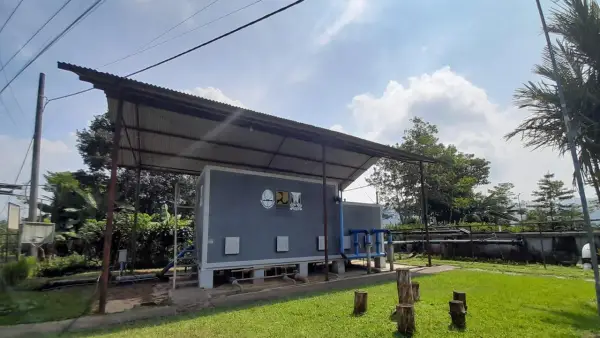 Mesin pengolahan air di Perumdam TJM Cabang Kabandungan, Kabupaten Sukabumi. (Sumber: Istimewa)