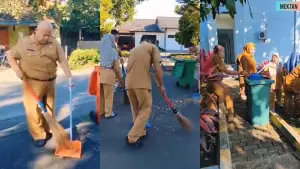 BP Mektan Jabar gelar gerakan ASRI di halaman kantor pada Senin pagi (18/5/2026). (Sumber : IG BP Mektan Jabar)