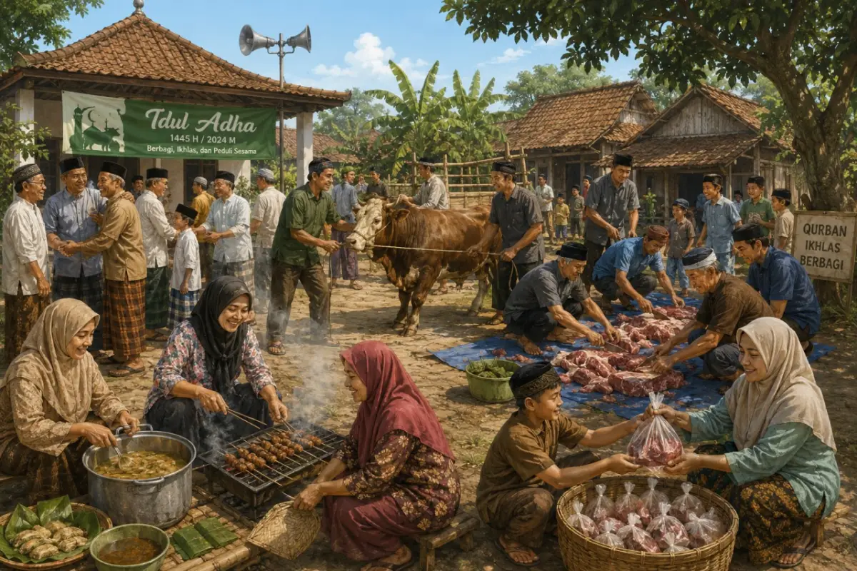 Suasana Idul Adha yang Dulu Sangat Terasa di Tengah Masyarakat Sunda